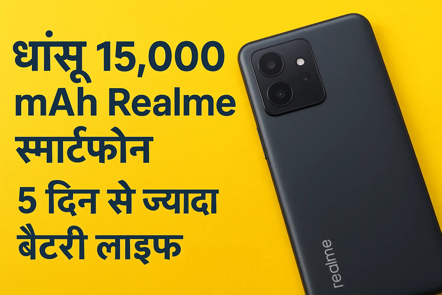 15000 mAh Realme, realme