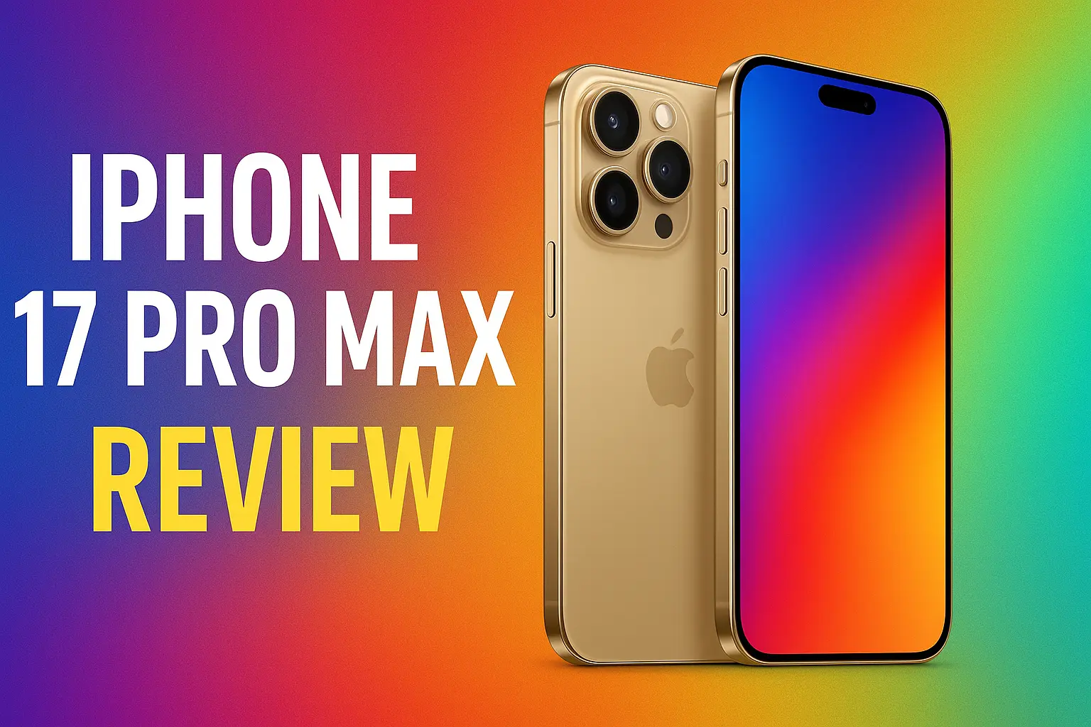 iPhone 17 Pro Max review