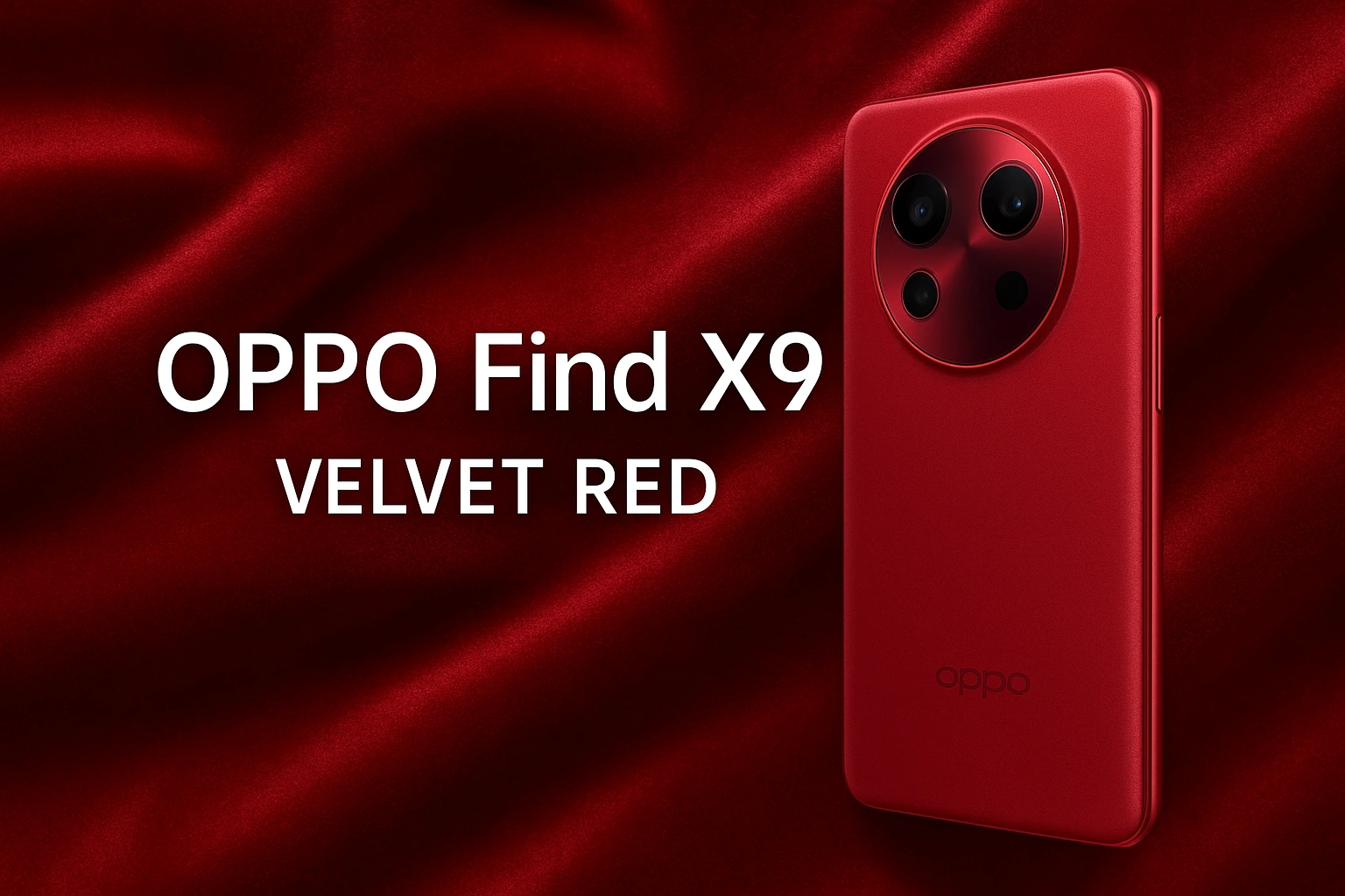 OPPO Find X9, OPPO Find X9 Velvet Red Edition