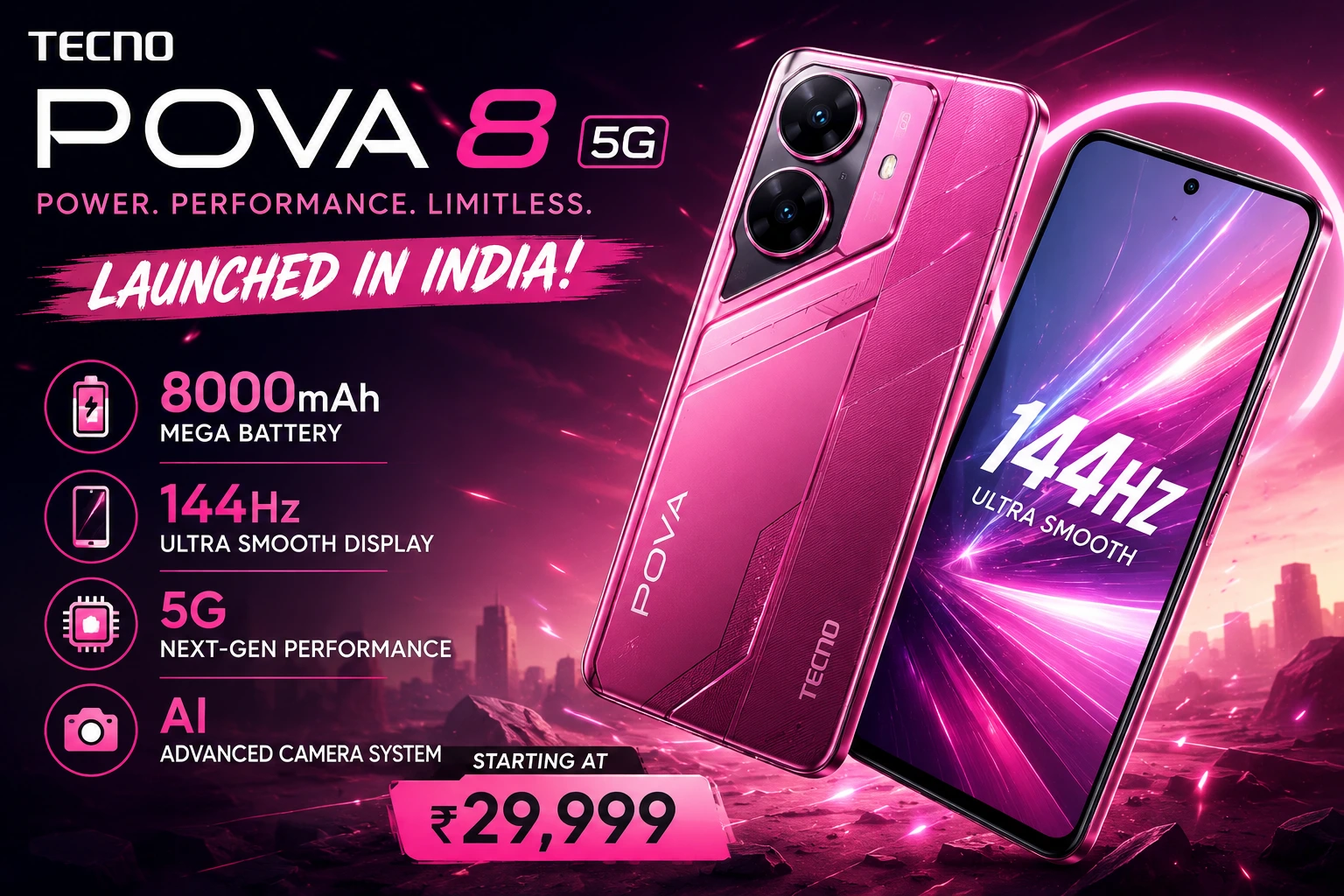 TECNO POVA 8 5G