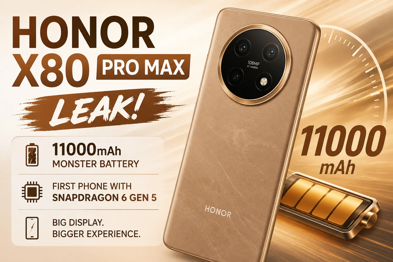 Honor X80 Pro Max