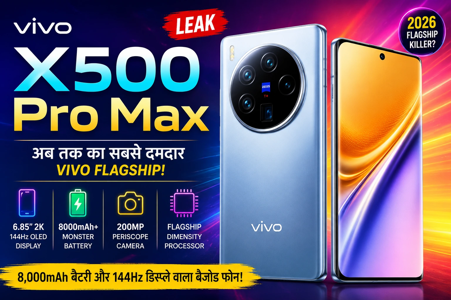 Vivo X500 Pro Max