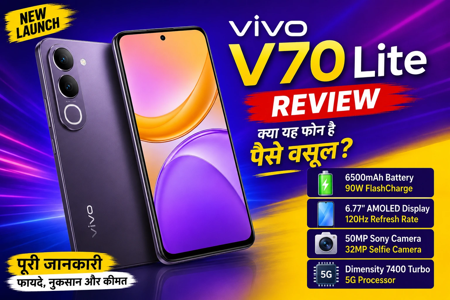 Vivo V70 Lite