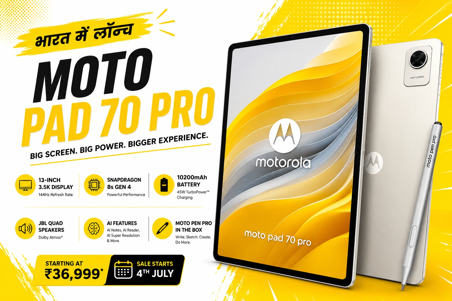 Moto Pad 70 Pro