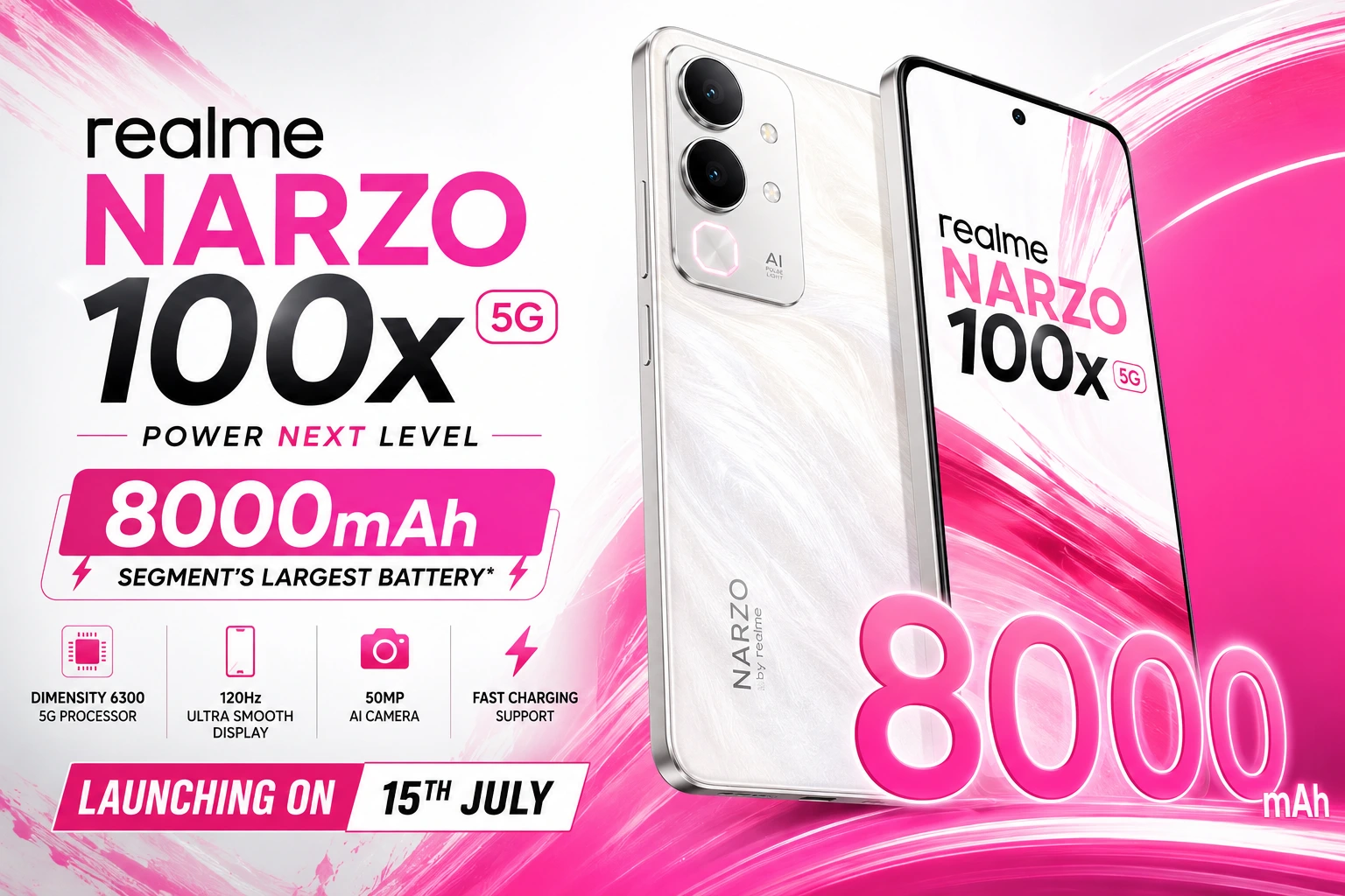 realme NARZO 100x 5G