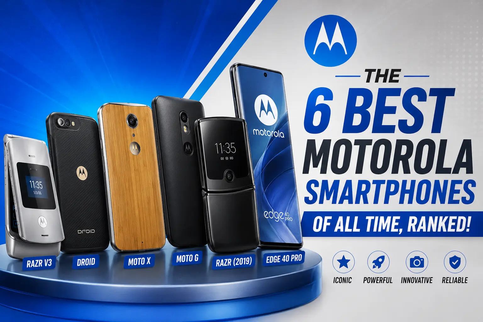 Motorola के 6 सबसे बेहतरीन स्मार्टफोन