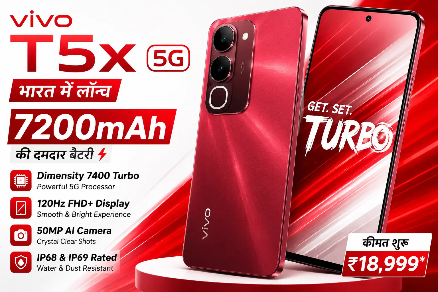 Vivo T5x 5G